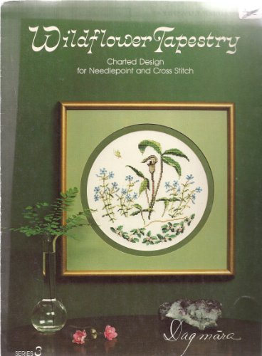 Wildflower Tapestry Charted Design for Needlepoint and Cross Stitch