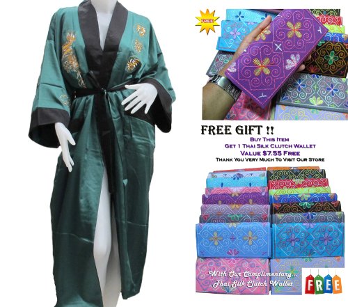 "HitHot" BEAUTIFUL CHINESE BIG DRAGON BATH ROBE FOR UNISEX