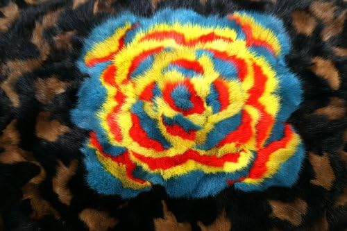 Mink Fur Blanket Mink Fur Throw Rug SE377