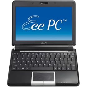 Asus - EEE PC 901-BK015X - Mini Notebook 8,9" (1024 x 600) - 1024 Mo DDR2 - 12 Go Flash - Win XP Home - Noir