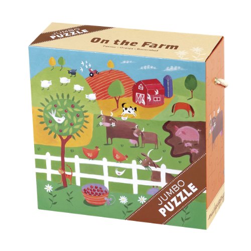 Mudpuppy On the Farm Jumbo Puzzle