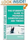 The Student's Guide to Preparing Dissertations and Theses�� (Routledge Study Guides)