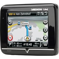 Medion E3240 Navigationsger�t (9cm (3.5 Zoll), Europa 23, TMC, 2GB intern, microSD Steckplatz)