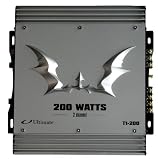 Ultimate T1-200 120 Watt Amplifier (One Channel, Silver)