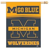 Michigan Wolverines NCAA Vertical Flag (27x37)