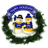 San Diego Chargers 20" Team Snowman Wreath