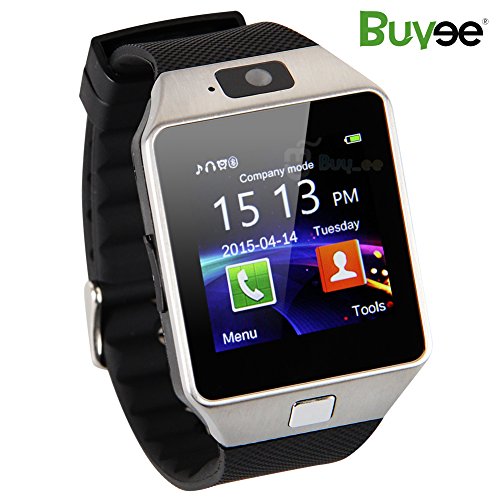 Buyee dz09 1.54-inch wristwatch smartwatch with pedometer anti-lo…