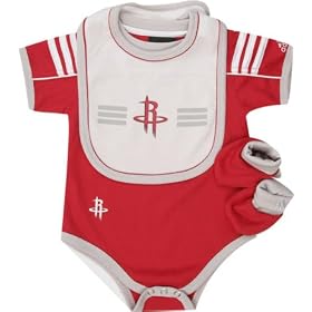 houston rockets clothing baby infant creeper bib booties