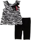 Good Lad Baby-Girls Newborn Legging Set, Black, 3-6 Months