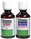 Robitussin Cf and Nightime Cough and Cold 4+4-Ounce Value Pack, 8-Ounce