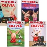 Olivia Ready to Read Level One (Assorted, Titles Vary) Goes Camping, Plants a Garden, Takes a Trip, or Trains her Cat