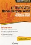 Le temps v�cu - �preuve litt�raire -...
