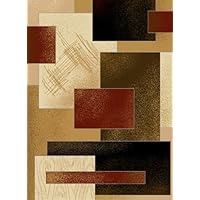 Contemporary Area Rug, uwchg, Berber