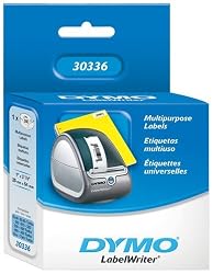 DYMO 1 X 2 1/8 Multipurpose Labels (500roll/1 per box) (White)