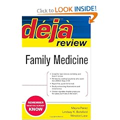 Deja Review Family Medicine by Mayra Perez, Lindsay Botsford and Winston Liaw