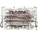 MEHOFOTO Winter Wood Photography Backdrops Props Winter Wonderland Snowflakes Birthday Wedding Party Decoration Photo Studio Booth Background Banners 7X5ft