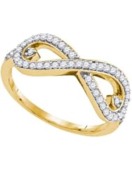 0.35CTW-DIA FASHION RING