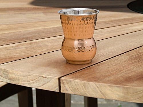 KAPALINI HAMMERED COPPER ARTISTIC TUMBLER - 4 . 25 "