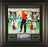 Tiger Woods - Signed & Framed - Collage Display