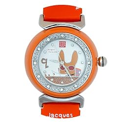 Jacques Rockstar Naughty Naughty Pets Watch in Black Red Blue Orange