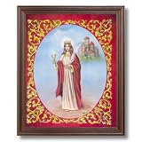 Princess Magical Castle Kids Room Fantasy Picture Framed Art Print