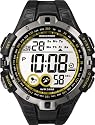 Timex Marathon Men's Quartz Watch with LCD Dial Digital Display and Black Resin Strap T5K4214E
