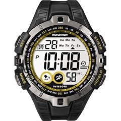 Timex Herren-Armbanduhr XL Lap Timer Sportchronographen Digital Kautschuk T5K421