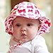 Toddler 50+ UPF Sun Protection Hat, Size Adjustable Breathable with Chin Strap(M: 9m - 3Y, Anchor)