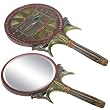 Falcon Hand Mirror - Cold Cast Resin - 9.5" Length