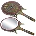 Falcon Hand Mirror - Cold Cast Resin - 9.5" Length