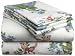 Pike Street 135-Gram Printed Flannel Queen Sheet Set, Songbirds