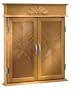 Viper Oak Parquet Dartboard Cabinet