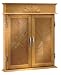 Viper Oak Parquet Dartboard Cabinet