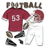 Jolee's Boutique Football Dimensional Stickers
