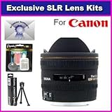 Sigma 10mm f/2.8 EX DC HSM Fisheye Lens for Canon Rebel XT XTi 350D 400D 50 ....