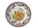 Kitchen & Housewares : Spode Woodland Hunting Dogs 8-Inch Salad Plate, Golden Retriever