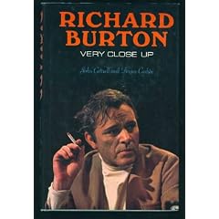 Richard Burton, very close up, by John Cottrell and Fergus Cashin