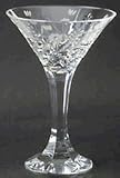 STEPHANIE SET OF 8 CRYSTAL 6 OUNCE MARTINI GLASSES