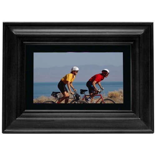 BPIDION 8 inch Digital Photo Frame with Alarm Clock / Calendar Function, PC USB Cable, AC Power Adapter and Remote Control (Supports JPEG / MJPEG / MPEG4 and MP3 Files)