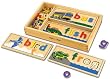 Wooden Spelling Puzzle Board