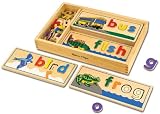 Wooden Spelling Puzzle Board