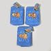 Set of 3 Finding Nemo Cotton Washcloths