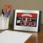 University of Wisconsin Badgers Desktop Alarm Clock Scoreboard