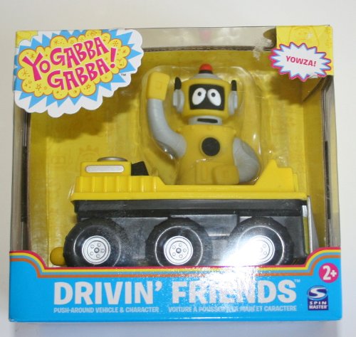 Yo Gabba Gabba Drivin Friends Push Around Vehicle And Character Plex Picture