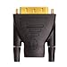 WireLogic HDMI Cables - WireLogic 39-003-03 HDMI/DVI Adapter Female HDMI to Male DVI Output with Gold-Plated Contacts (Black)