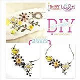 Ruby Violet Pendant Necklace Kit-Yellow/White Daisy Floral