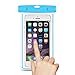 Noahoo Universal Fluorescent Waterproof Case Bag for Outdoor Activities - Waterproof Life Pouch / Dry Bag for Apple iPhone 6 plus, 6, 5S, 5C, 5; Galaxy S6, S4, S3; HTC One X, Galaxy Note 5 ?Blue?