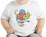 Robot slug オーガニックベビーTシャツ 12 - 18 Months