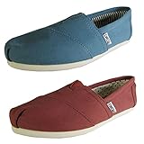 Toms Womens Classic Canvas Slip On Casual Shoe