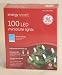 100 LED Mini Holiday Christmas Lights Clear